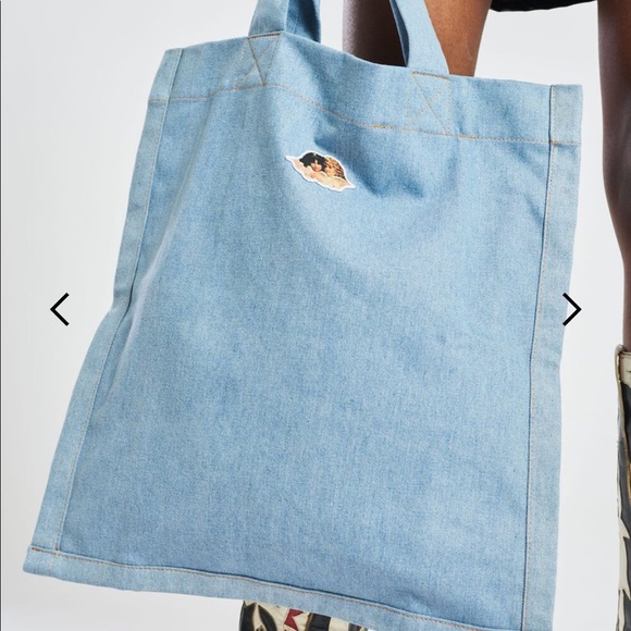 Fiorucci Handbags - FIORUCCI Denim Tote Bag